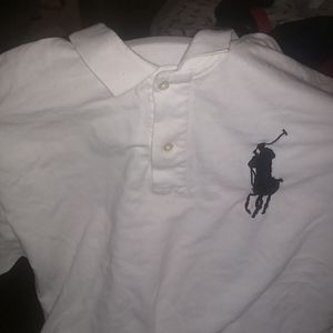 Never worn before white big horse polo